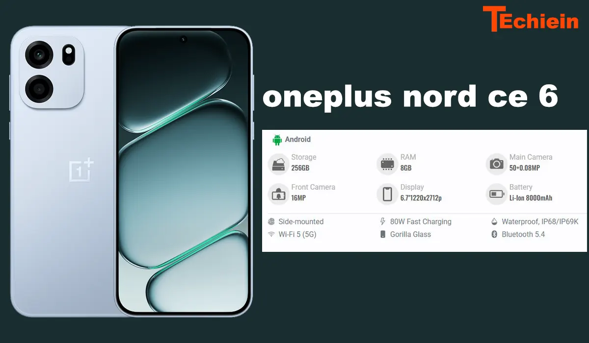 OnePlus Nord CE6 5G launched in India price starts at ₹29,999