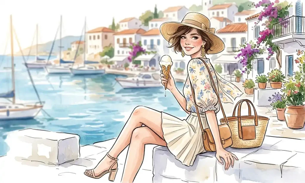 Summer Girls AI PHOTO Prompt