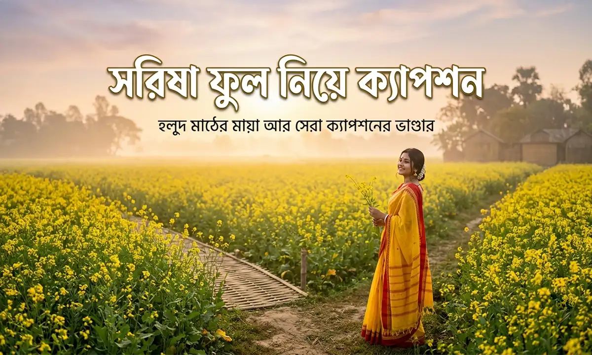 সেরা ১৫০+ সরিষা ফুল নিয়ে ক্যাপশন ২০২৬