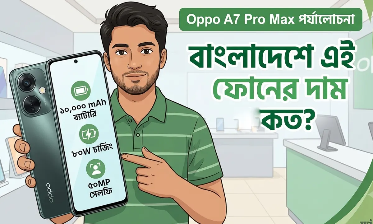 বাংলাদেশে Oppo A7 Pro Max দাম কত ২০২৬ | Oppo A7 Pro Max price in BD