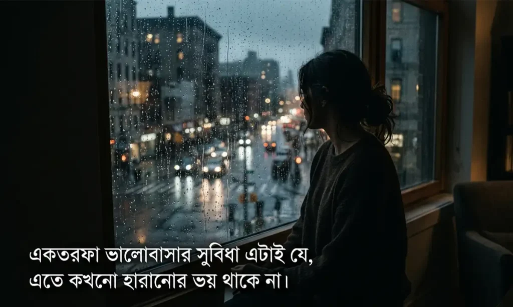 একতরফা ভালোবাসা নিয়ে ক্যাপশন ও কষ্টের স্ট্যাটাস