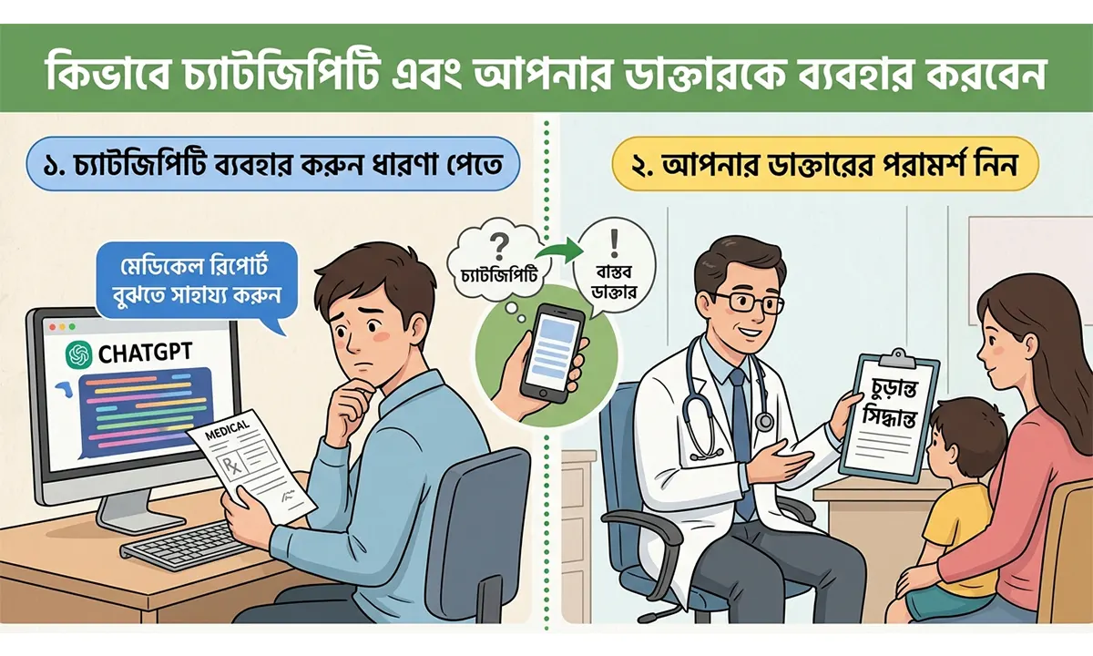 মেডিকেল রিপোর্ট পড়ে পরামর্শ দিচ্ছে চ্যাটজিপিটি: দারুণ সুবিধা নাকি নতুন বিপদ?