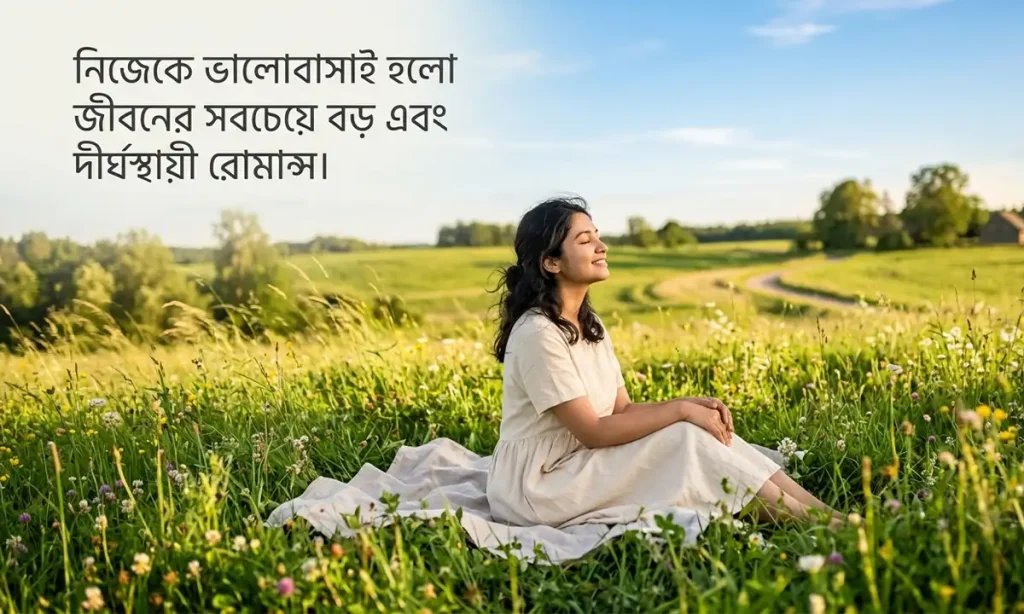 নিজেকে ভালোবাসা নিয়ে ক্যাপশন এবং সেলফ লাভ স্ট্যাটাস